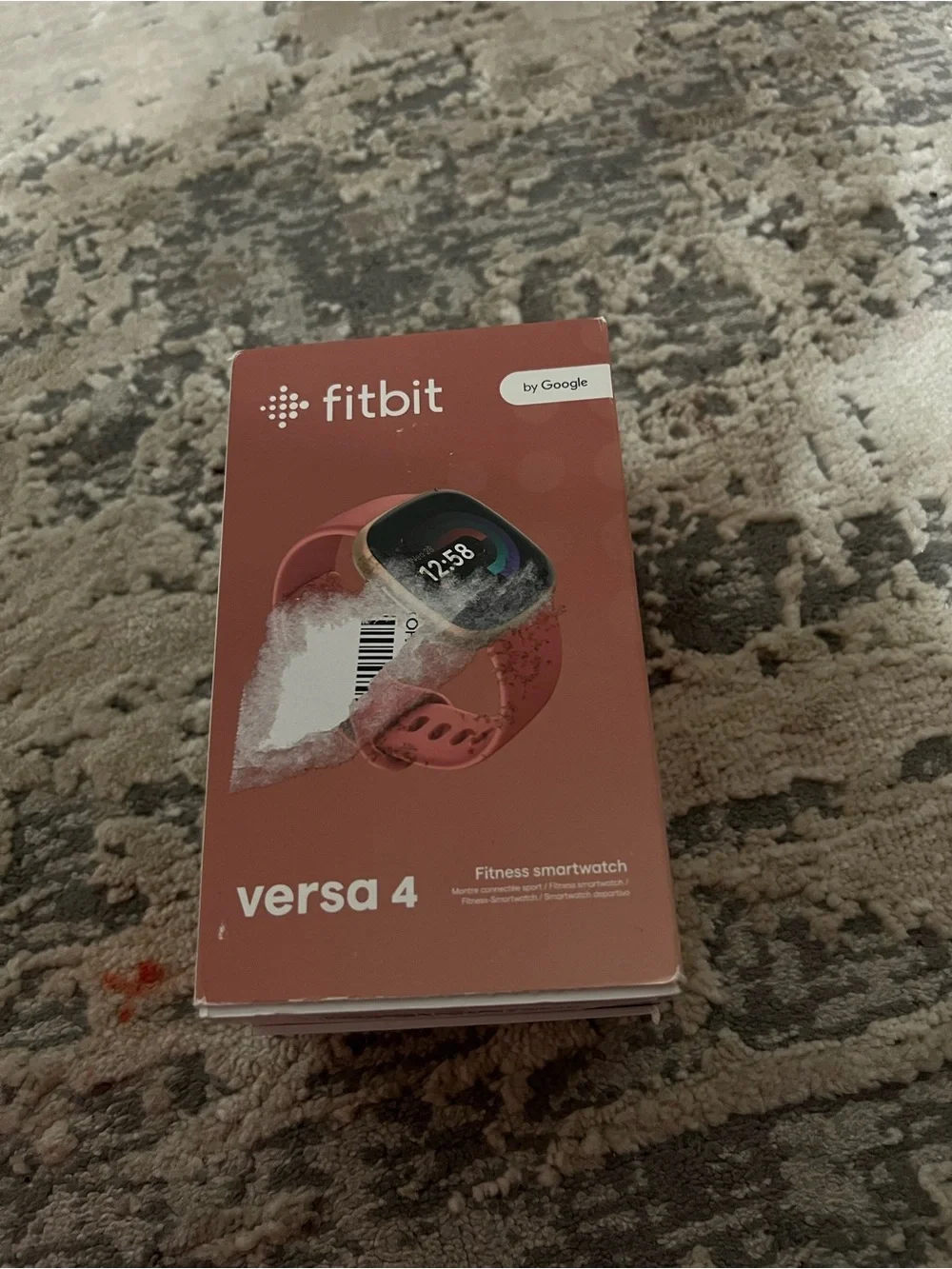 NEW Fitbit Versa 4 Fitness Smartwatch with Daily Readiness, GPS Copper Rose
